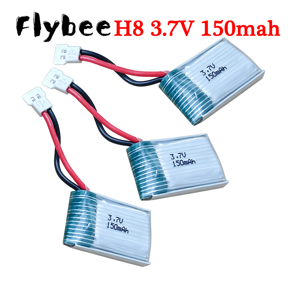 Drone Battery Lipo - XH2.54 Plug, 3.7V 150mAh 651723 Lipo