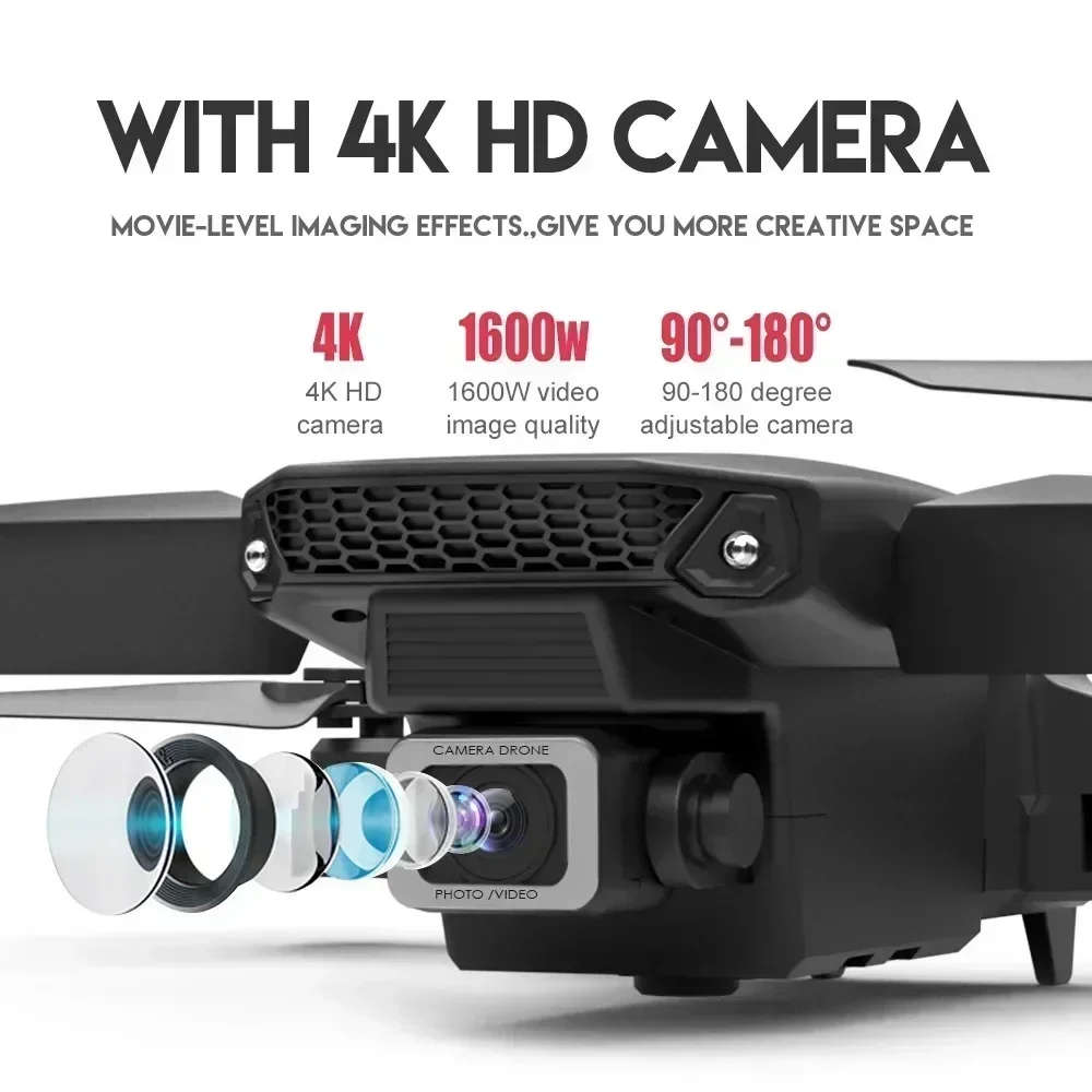 E88 Pro WIFI FPV Drone Wide An - Drone Battery Case review and price