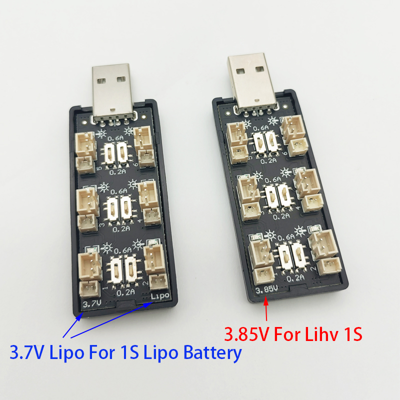6CH USB 1S LiPo/LiHv 3.7V/4.2V - Drone Battery Connector review and price